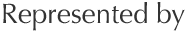 Represented by